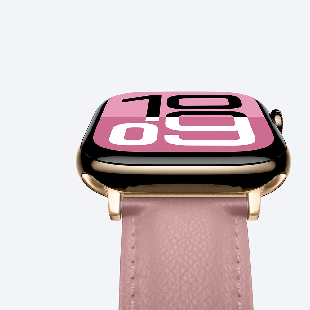 Amazingthing Glamour Class Apple Watch 46mm Deri Kordon - 15 Amazingthing Glamour Class Apple Watch 46mm Deri Kordon - 15